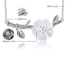 Unique-925-Silver-flower-Natural-crystal-necklace (7)